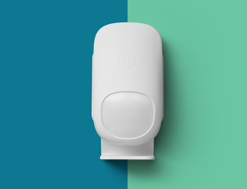 Ooma home security motion sensor.