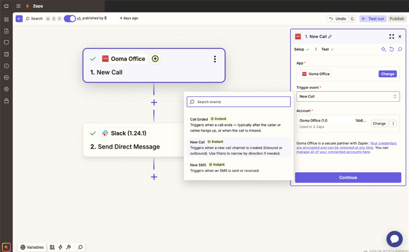 Agency MVP x ooma integration dashboard screenshot