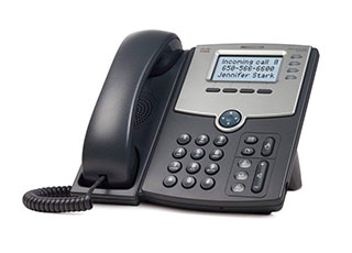 Cisco SPA 504G 4-Line IP Phone.