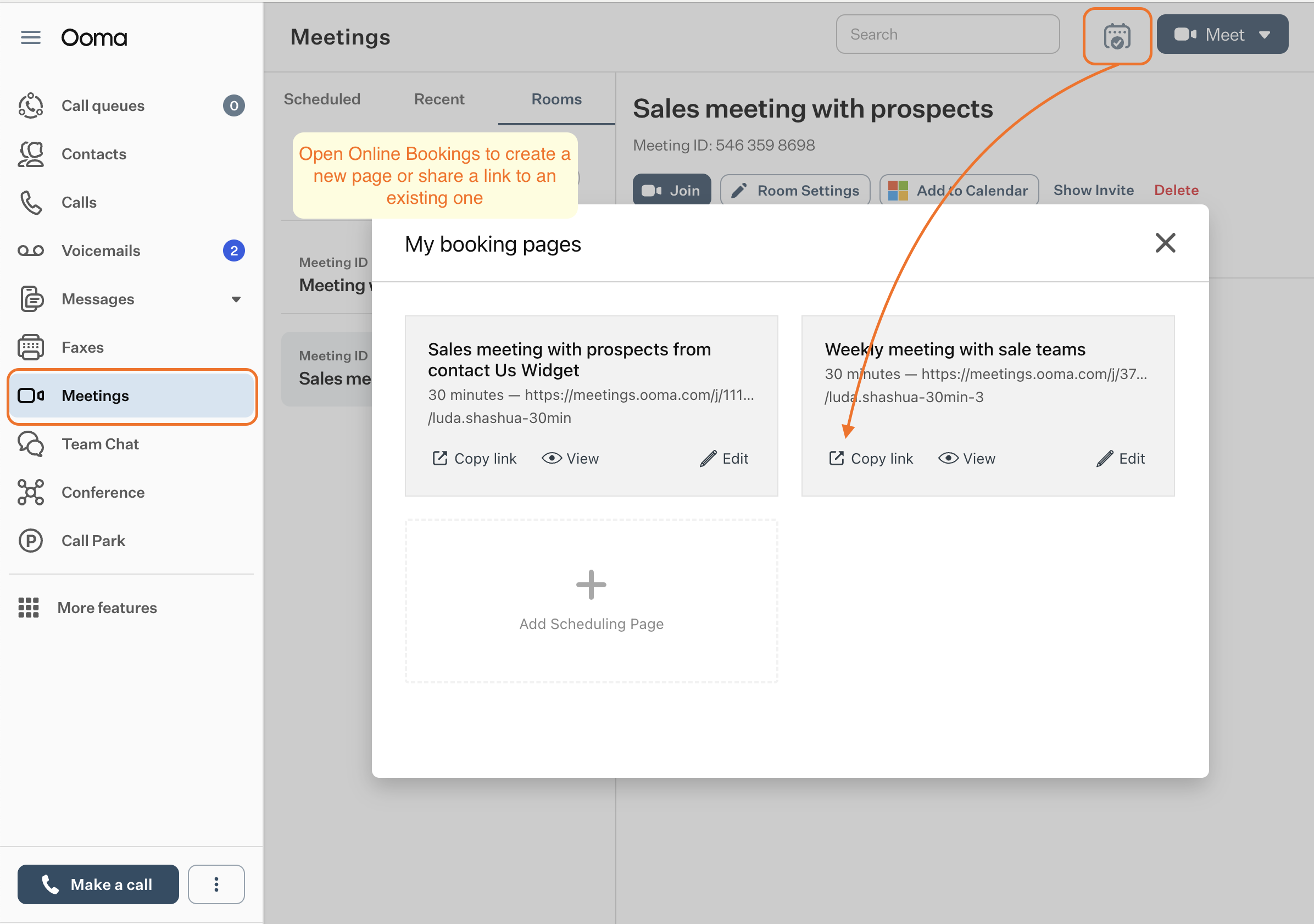 calendar booking slots