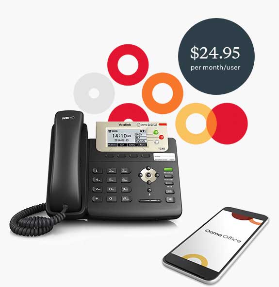 T48S phone with CDN$ 24.95 per month/user