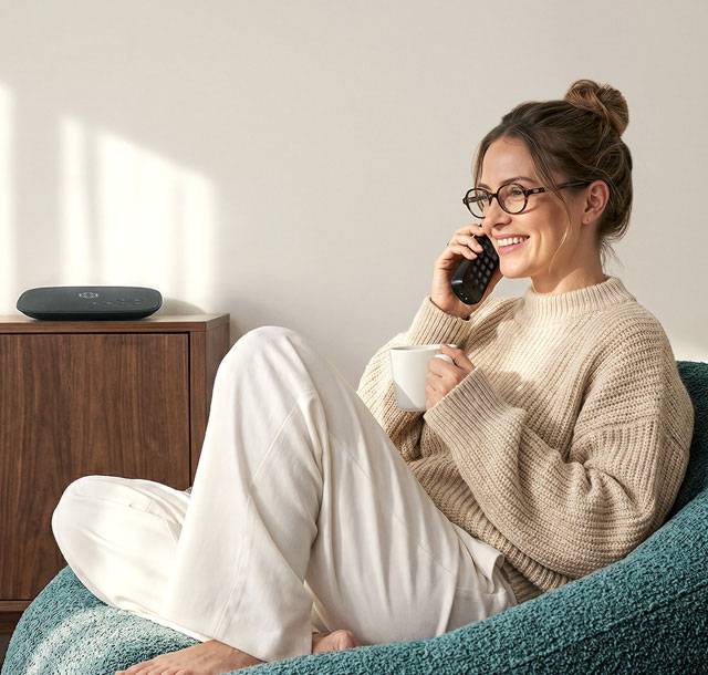 Ooma Telo + HD3 handset