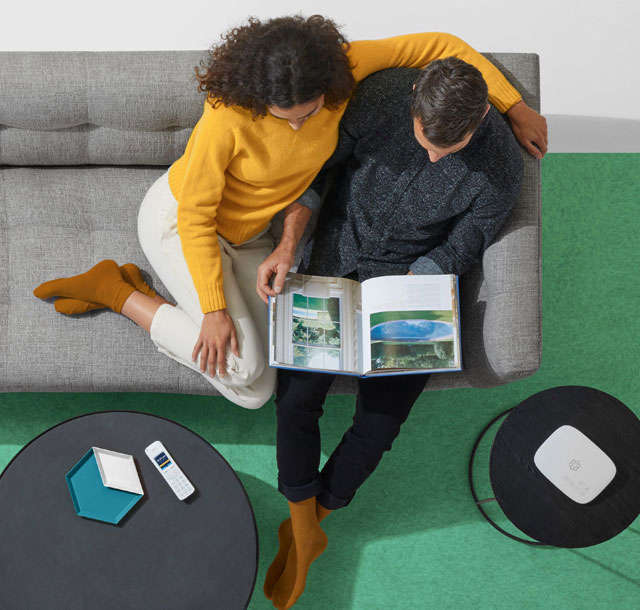 Ooma Telo White Lifestyle