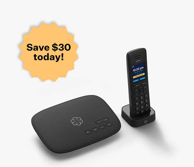 Ooma Telo HD3 Device - Front View