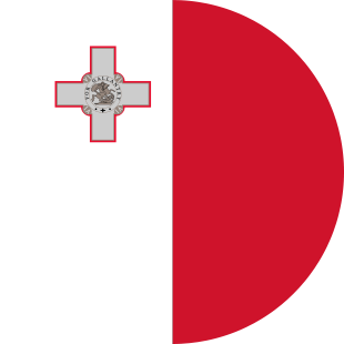 international flag of Malta Republic