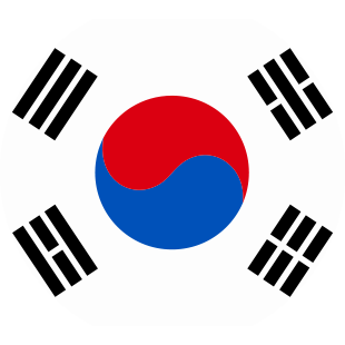 international flag of South Korea