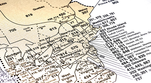 732 Area Code Map Is Your Identity Connected To Your Area Code | Ooma Canada