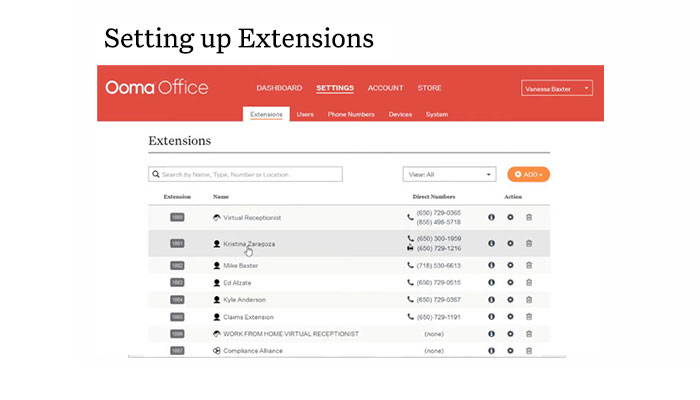 Play video: How to Set Up Extensions with Ooma Office Manager